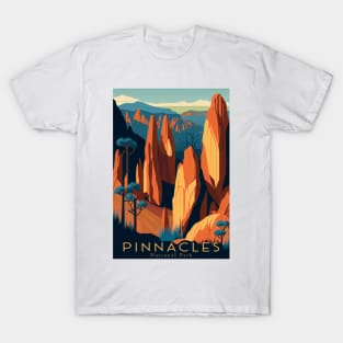 Pinnacles National Park Travel Poster T-Shirt